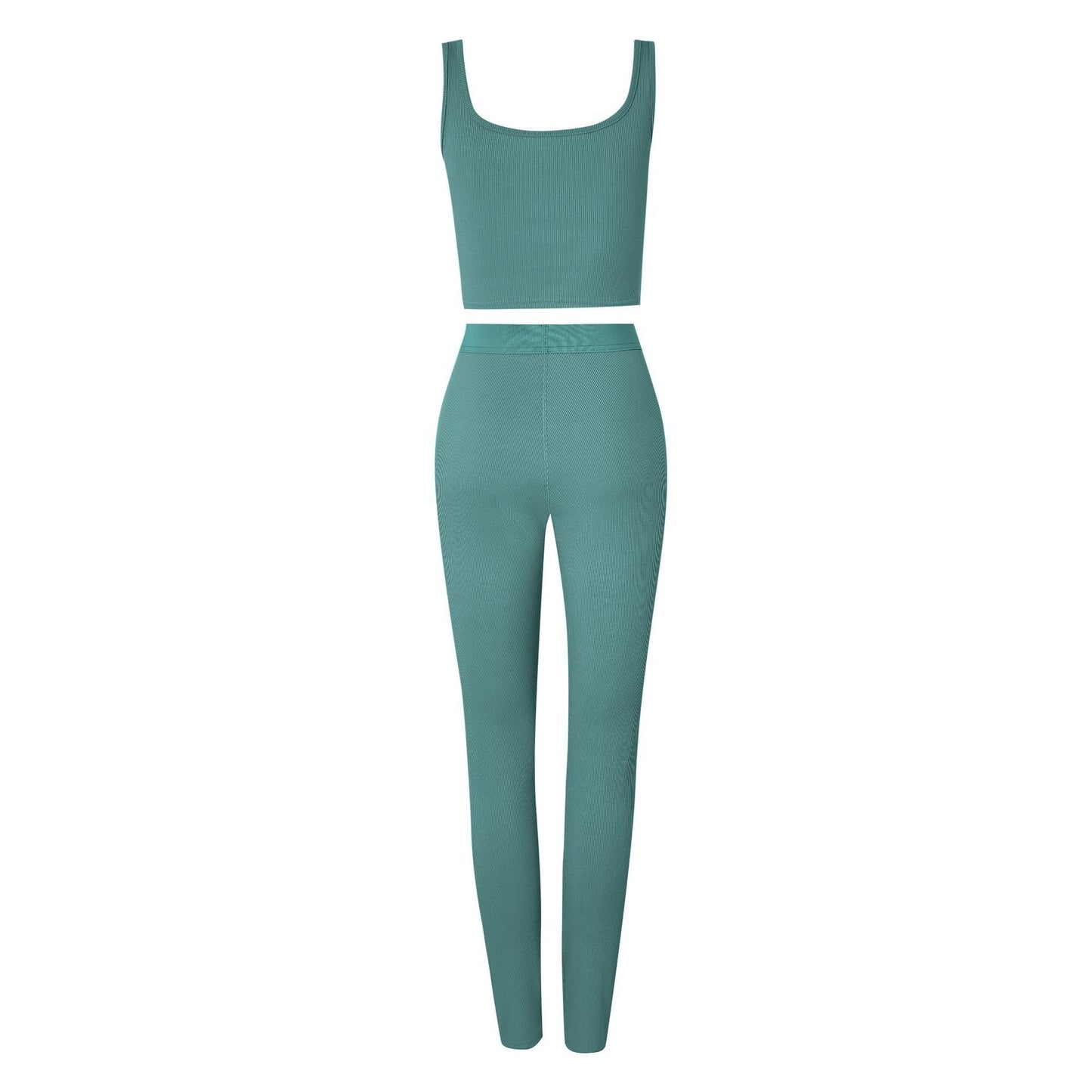 Sculpt & Slay Seamless Activewear Set – Bold Comfort, Fierce Fit Vest Pants Sports Yoga Suit Women