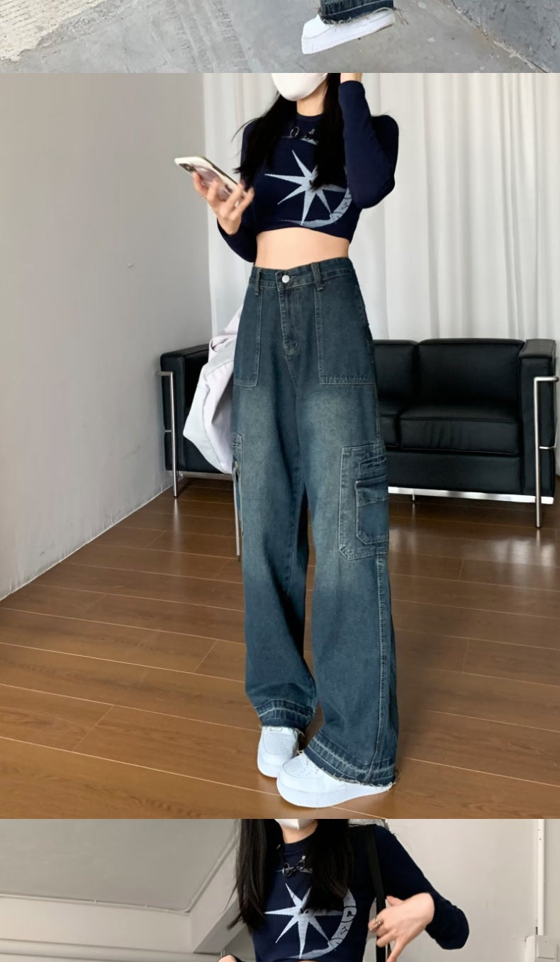 Fashionable Retro Jeans For Women