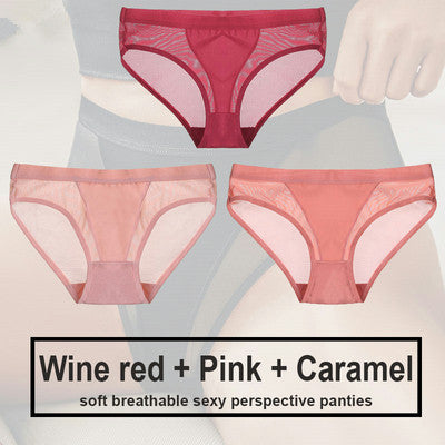 Polyester Seamless Panty Three Piece Set Women's