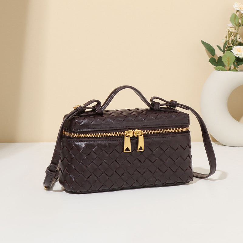 One-shoulder Portable Crossbody Lunch Box Bag