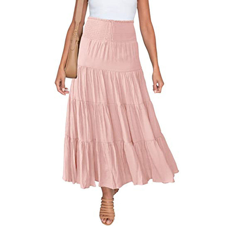 Fashion High Waist Bohemian Long Skirts For Women's