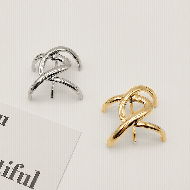 Modern Geometric Hair Clip / Hair Tie Set Ponytail Hair Hook Alloy Simple Stylish Hair Accessories
