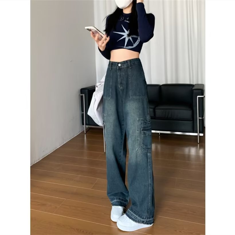 Fashionable Retro Jeans For Women