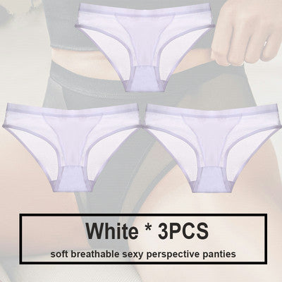 Polyester Seamless Panty Three Piece Set Women's