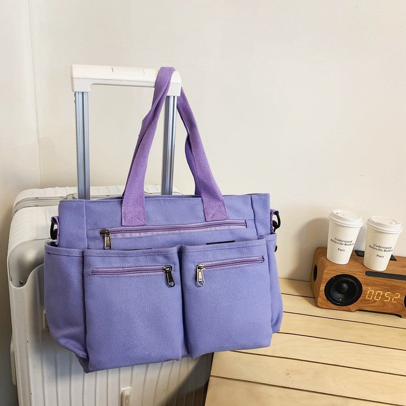 Casual & Chic Everyday Work / Travel Bag with Zipper Closures Women's Fashion Casual Simple Messenger Bag