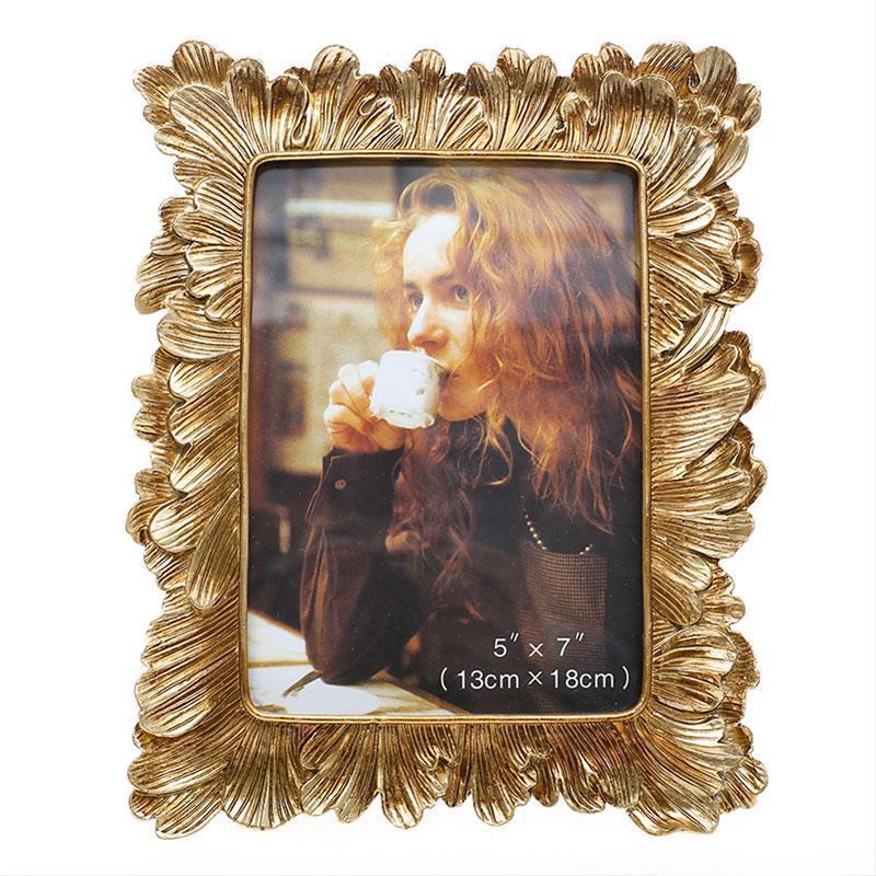 Simple Silver 6 Inch Photo Frame Picture Frame Home Accessories Ornaments Table
