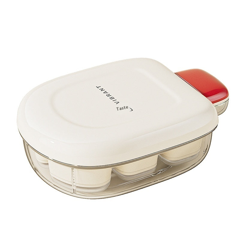 Ice Cube Mold Ice Storage With Lid Press Ice Maker