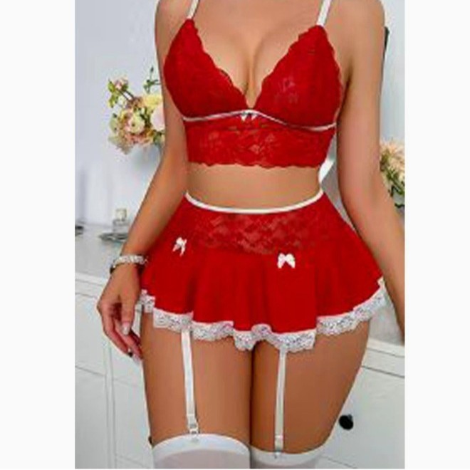 Sexy Pajamas Cutout Sling Top Shorts Home Wear Two-piece Set