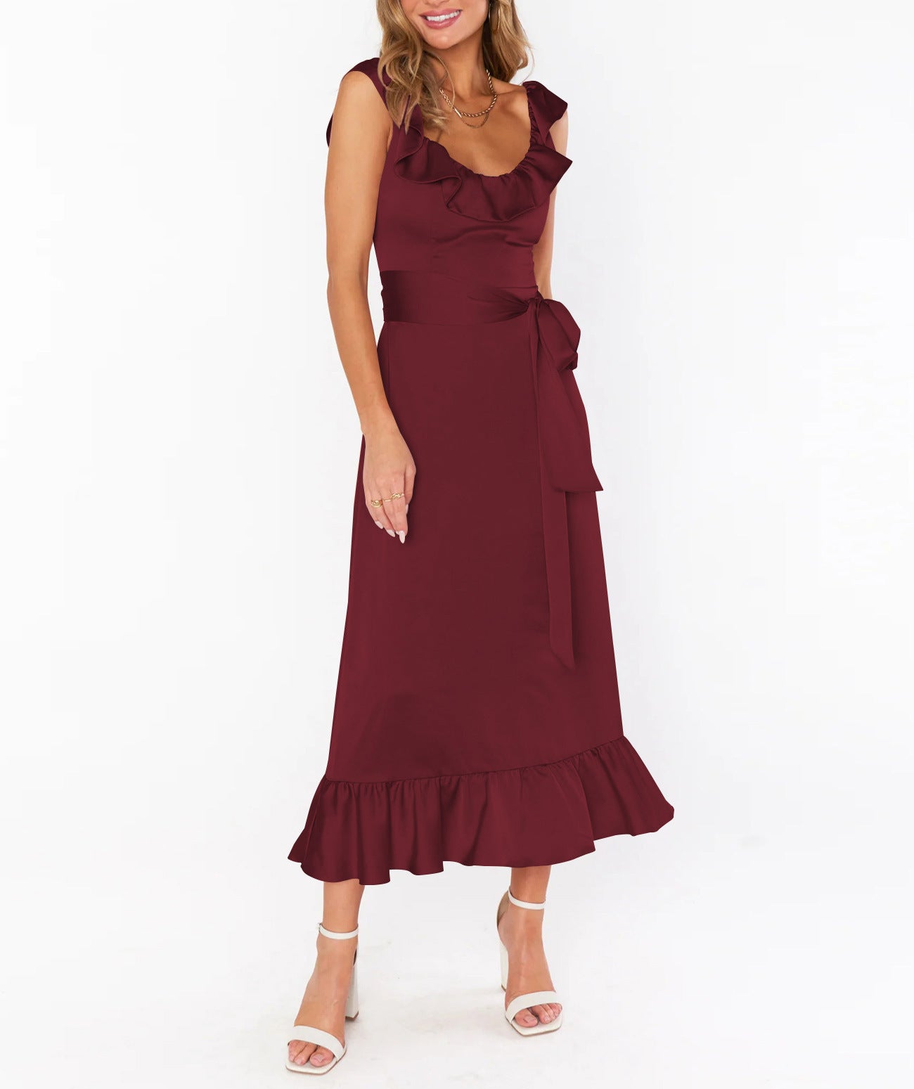 Lace-up Dress Women's Clothing Formal Dress