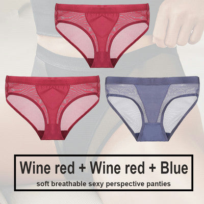 Polyester Seamless Panty Three Piece Set Women's