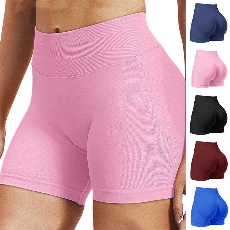 Seamless Scrunch Butt Shorts – Lift, Shape & Slay Every Workout High Waist Yoga Shorts Tight Hip Raise Seamless Quick-drying Pants For Sports Fitness