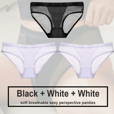 Polyester Seamless Panty Three Piece Set Women's