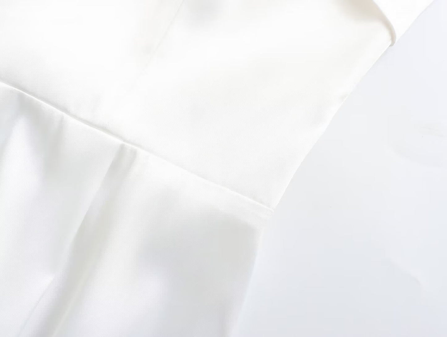 Elegant White Strapless Mini Dress Korean Style Elegant Slim Tube Top Dress