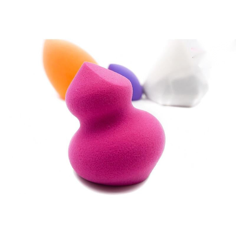 Magenta Heart-Shaped Beauty Blending Sponge Puff Multi-shape