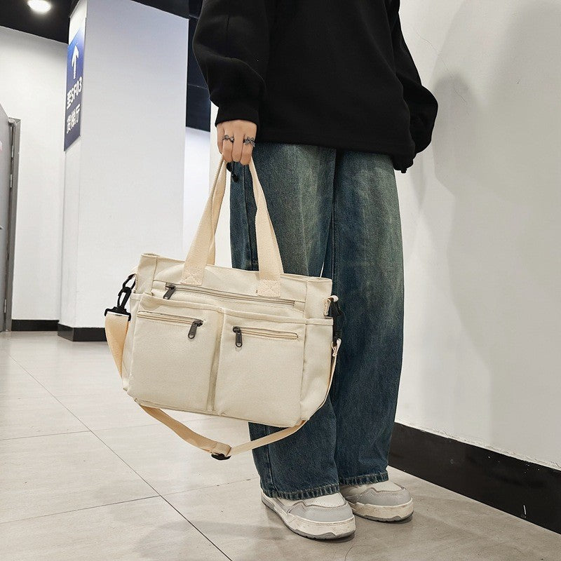 Casual & Chic Everyday Work / Travel Bag with Zipper Closures Women's Fashion Casual Simple Messenger Bag