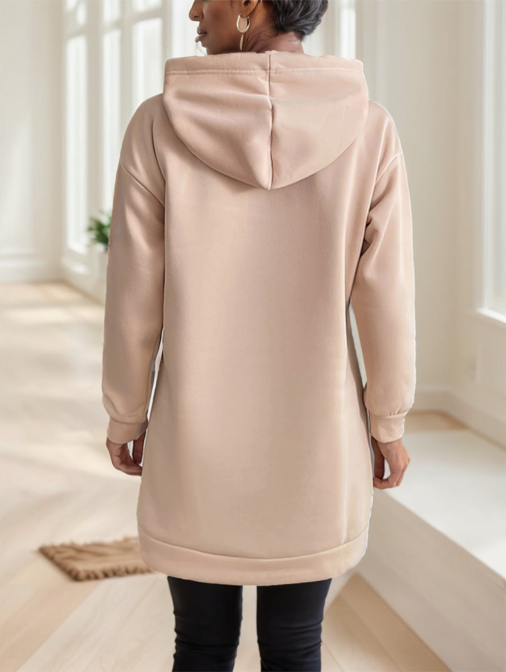 Casual Oversize Hooded Dress