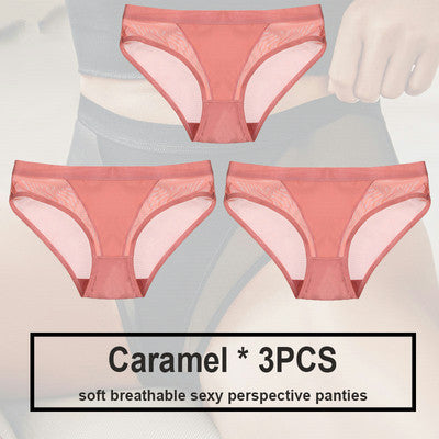 Polyester Seamless Panty Three Piece Set Women's