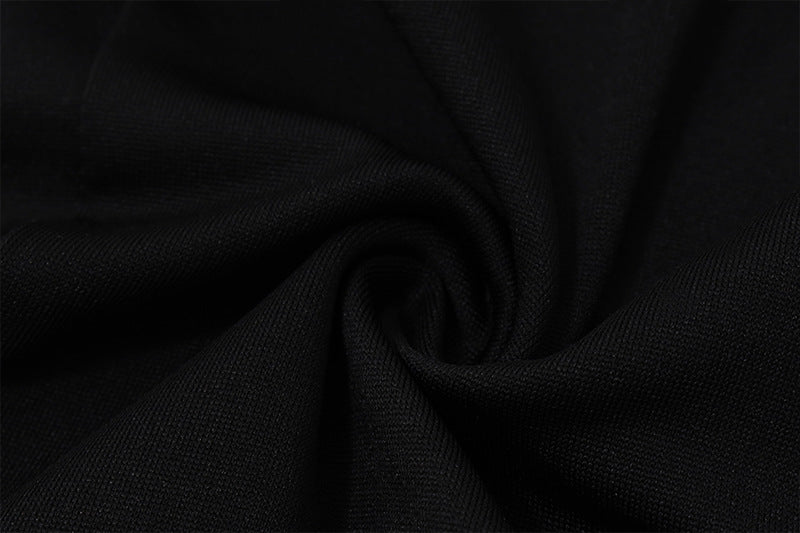 Elegant Versatile Fashion Color Contrast Sling Dress