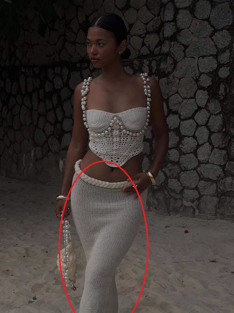 Sexy Solid Color Crop-top Spaghetti-strap Beading Top For Women's