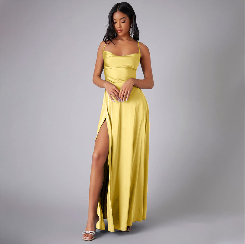 New Sexy Slimming Slim Fit Backless Waist-tight Dress