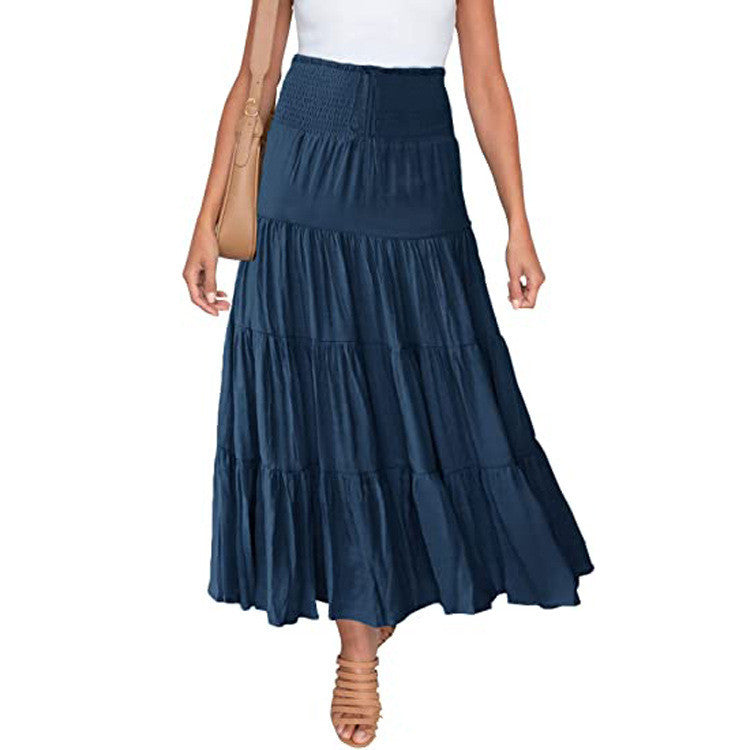 Fashion High Waist Bohemian Long Skirts For Women's
