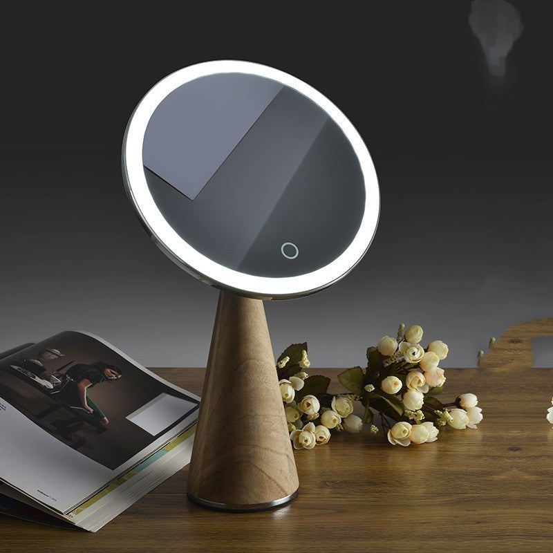 LED Makeup Mirror Desktop Illuminated Aesthetic Makeup Mirror