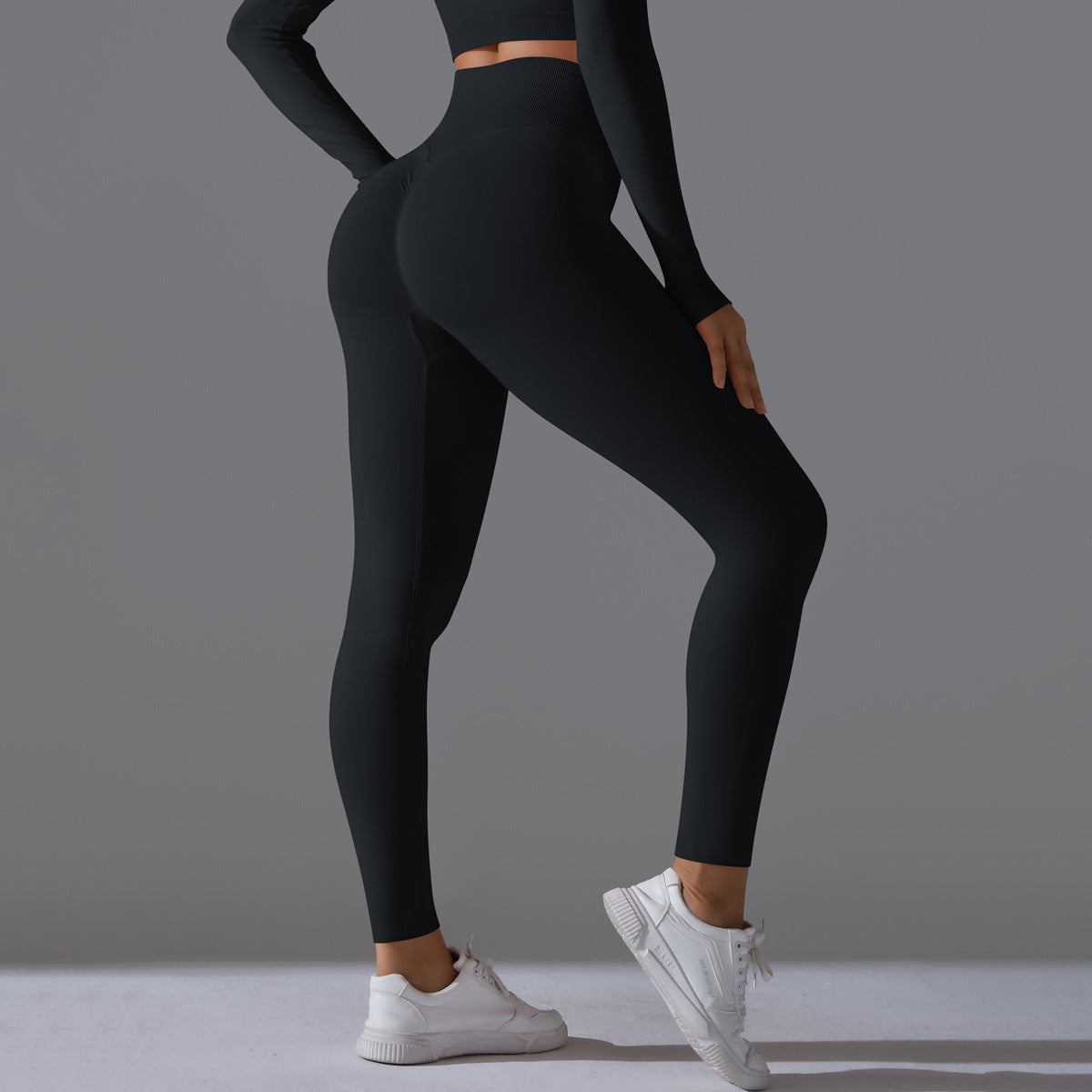 Sculpted Seamless Scrunch Leggings – Bold Fit, Maximum Curve Seamless High Waist Nude Feel Yoga Pants Female Slim Fit Fitness Pants