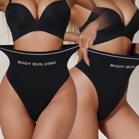 High Waist Lower Belly Contraction Body-shaping Pants Women