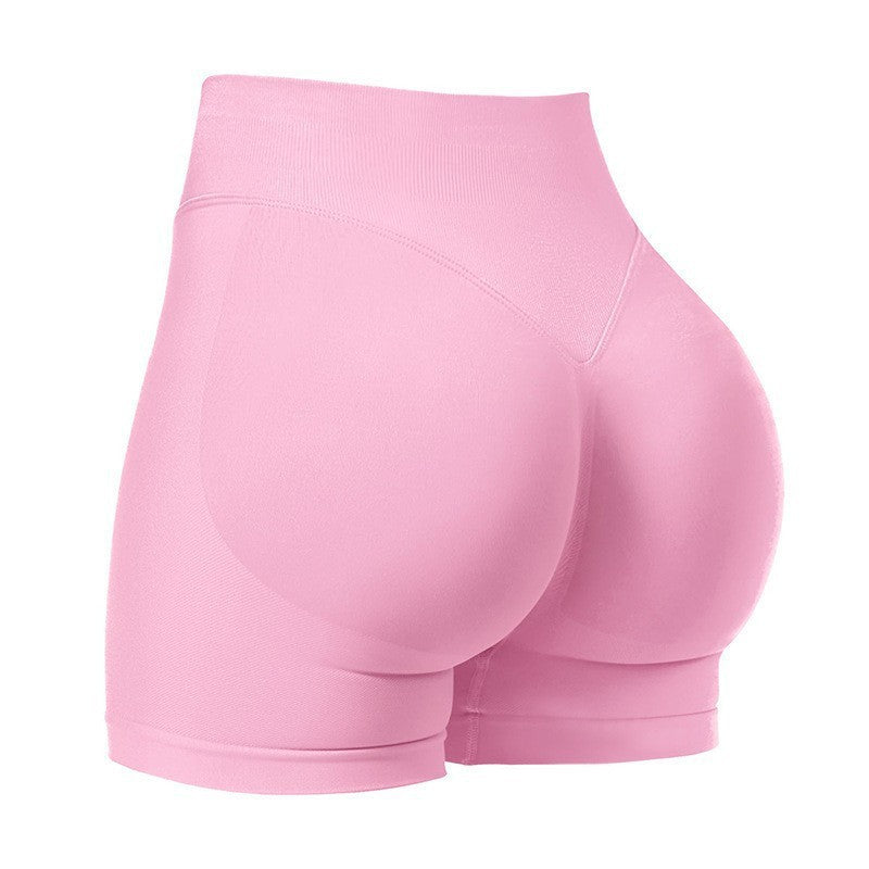 Seamless Scrunch Butt Shorts – Lift, Shape & Slay Every Workout  High Waist Yoga Shorts Tight Hip Raise Seamless Quick-drying Pants For Sports Fitness