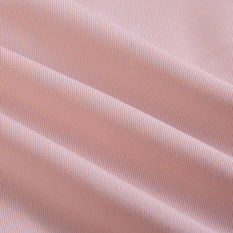 Classic Pink Slim Fit Bodycon Dress For Women's