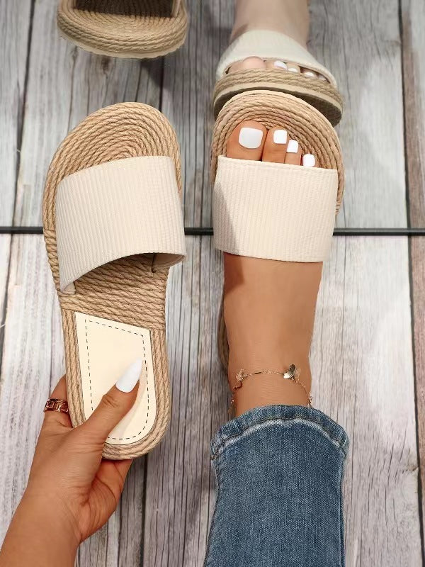 Chic Comfort Slides – Your Everyday Summer Essential Men's And Women's Couples Home Indoor Non-slip Deodorant Slippers