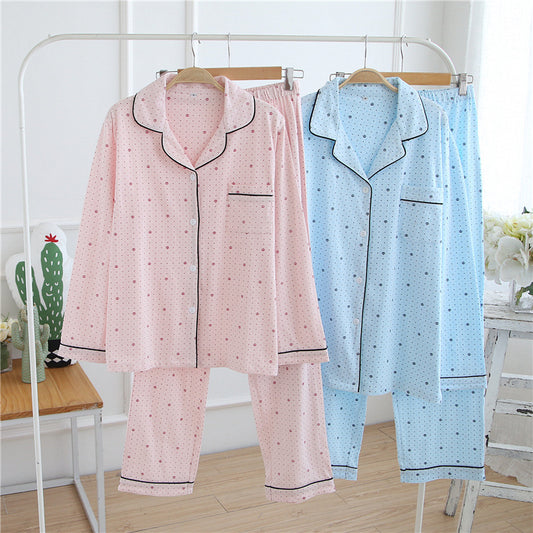 Cozy Women's Long Sleeve Button-Up Pajama Set