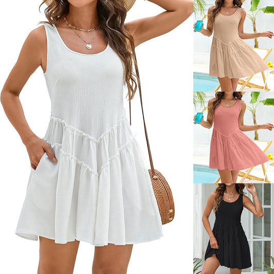 Swimsuit Coverup Bathing Suit Swim Beach Cover Ups Swimwear Flowy Summer Dress Vacation Swim Suits