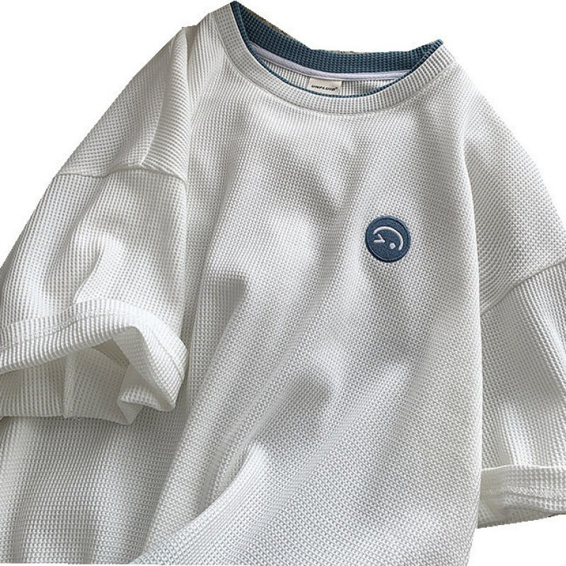 Casual Oversized Graphic Sweatshirt - Cozy Unisex Streetwear Summer Student Korean Style Loose Top
