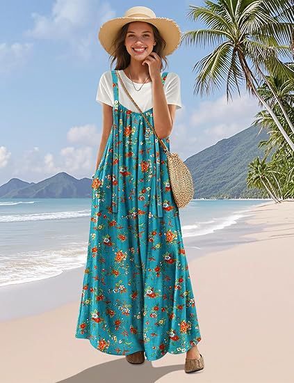 Design Sense Artistic Lazy Suspender Pants For Women