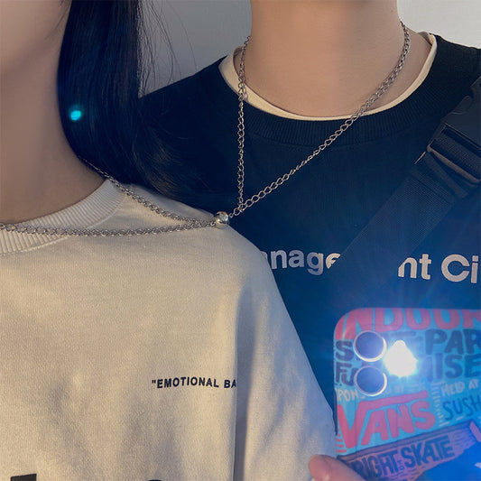 Magnetic Couple Necklace Men and Women Necklace