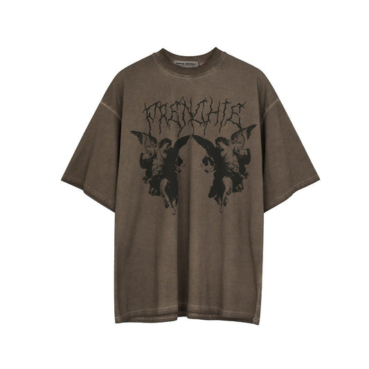 Retro Loose Street Sports Y2k T-shirt