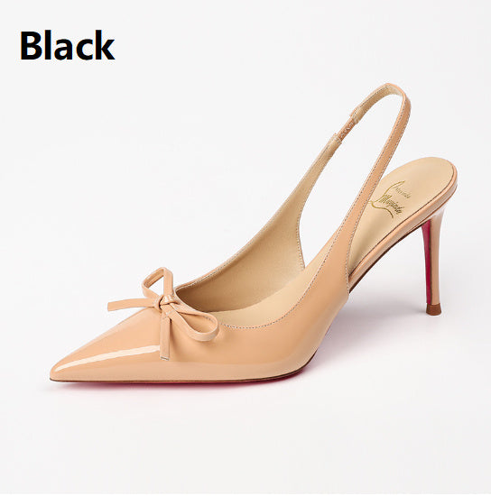 High Heels Low-cut Pointed-toe Shoes For Women's