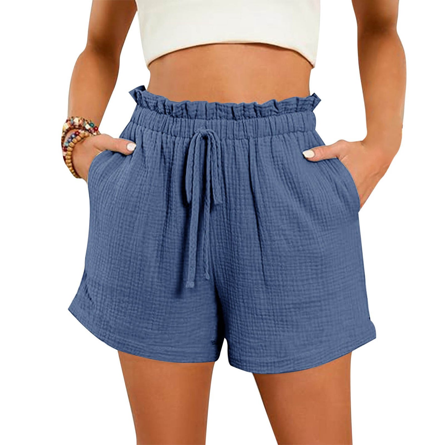 Summer New Casual Cotton Shorts For Women's