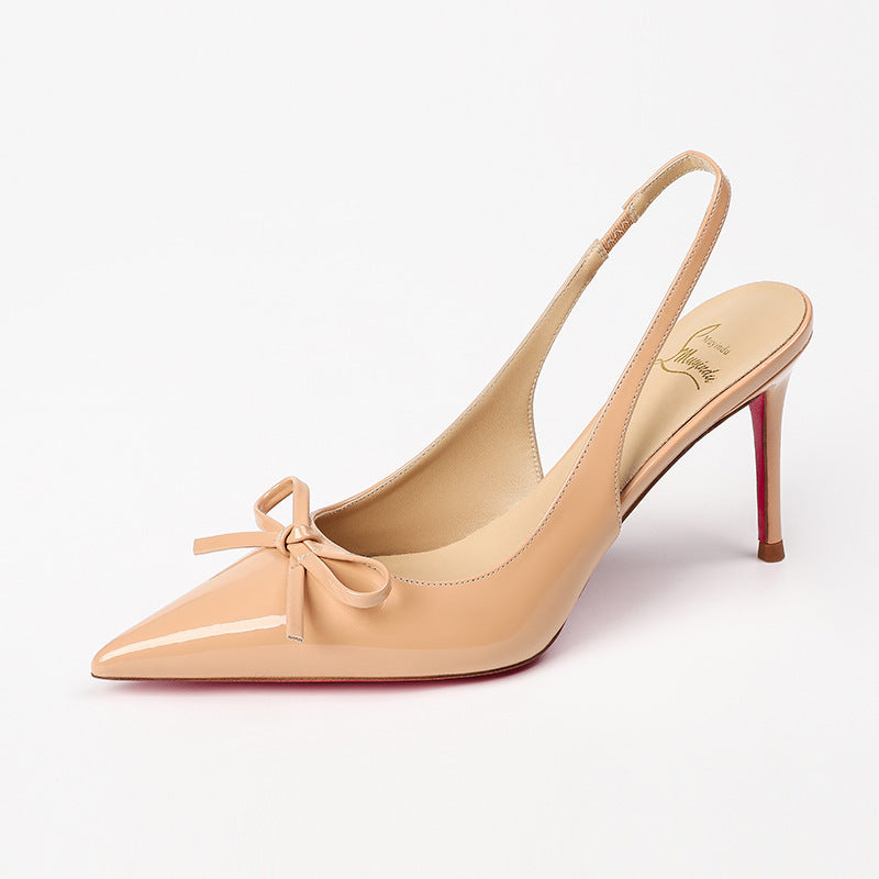 High Heels Low-cut Pointed-toe Shoes For Women's