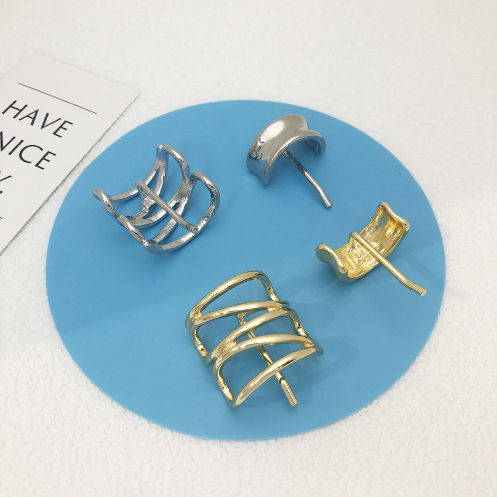 Geometric Ponytail Holders European And American U-clips Ponytail Hair Plug Vintage Headwear