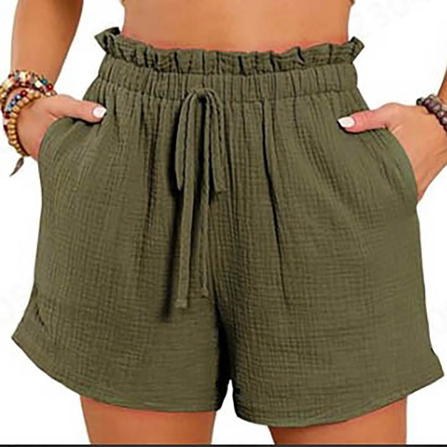 Summer New Casual Cotton Shorts For Women's