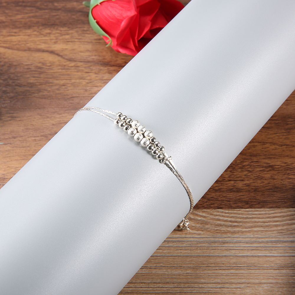 Dainty Layered Ankle Chain Korean fashion anklet