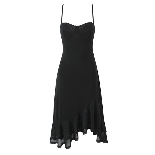 French Style Elegant Retro Sling Dress