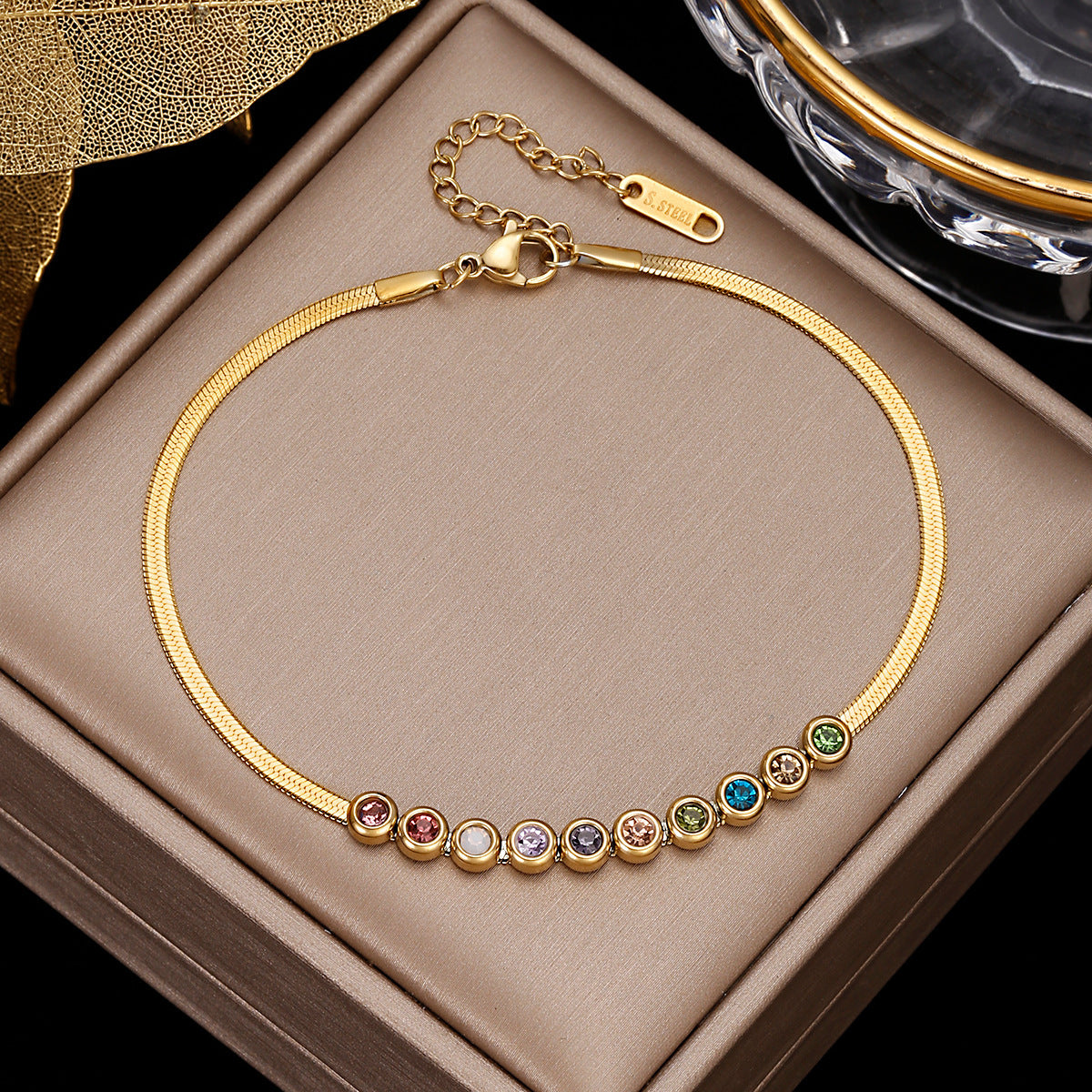 Dainty Gold Anklets Collection - Stainless Steel & Charm Designs European And American Style Summer Beach Sexy Foot Accessories