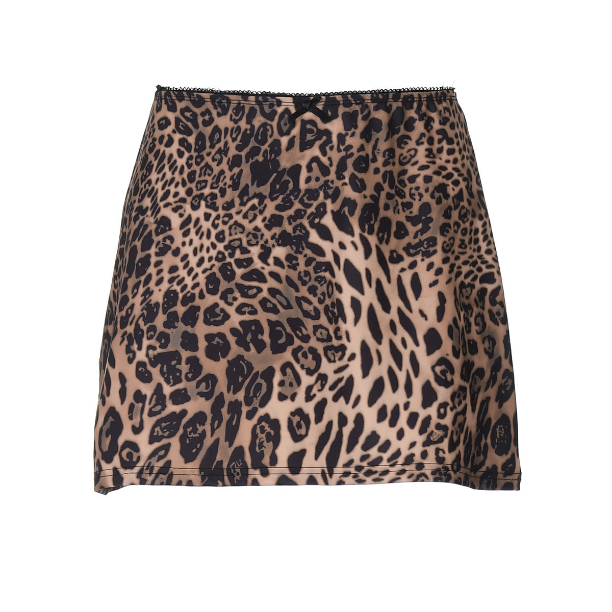 Sexy Leopard Print Printed Stylish Versatile Skirt