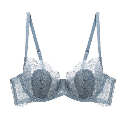 Comfortable & Supportive Lace Lingerie Bra Lace Ultra-thin Transparent Bra