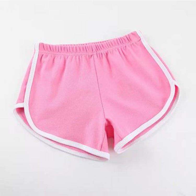 Black & White Striped Running Shorts - Women's Athletic Dolphin Shorts Sports Shorts Women Summer Women's Pajamas