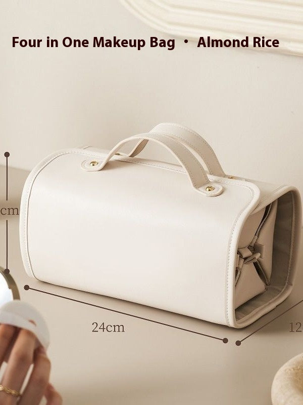 Sophisticated Cream Wedding Guest or Bridesmaid Dress Capacity Portable Handbag Waterproof Travel Storage Washing Bag For Women