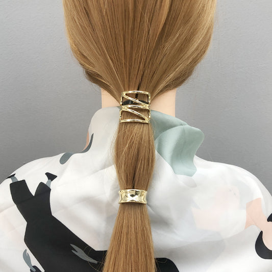Geometric Ponytail Holders European And American U-clips Ponytail Hair Plug Vintage Headwear